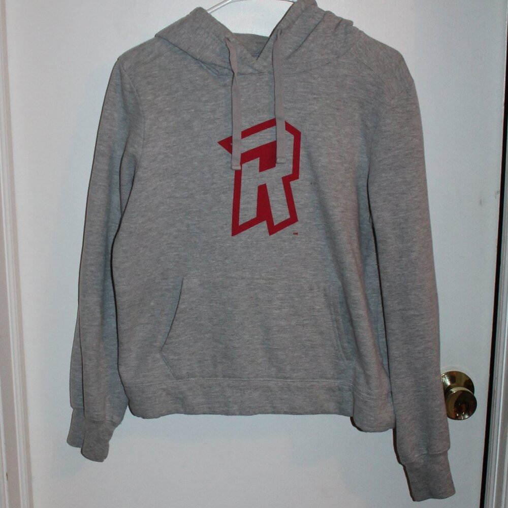Women's Redshirt Gray Hoodie with Red R - Size Medium